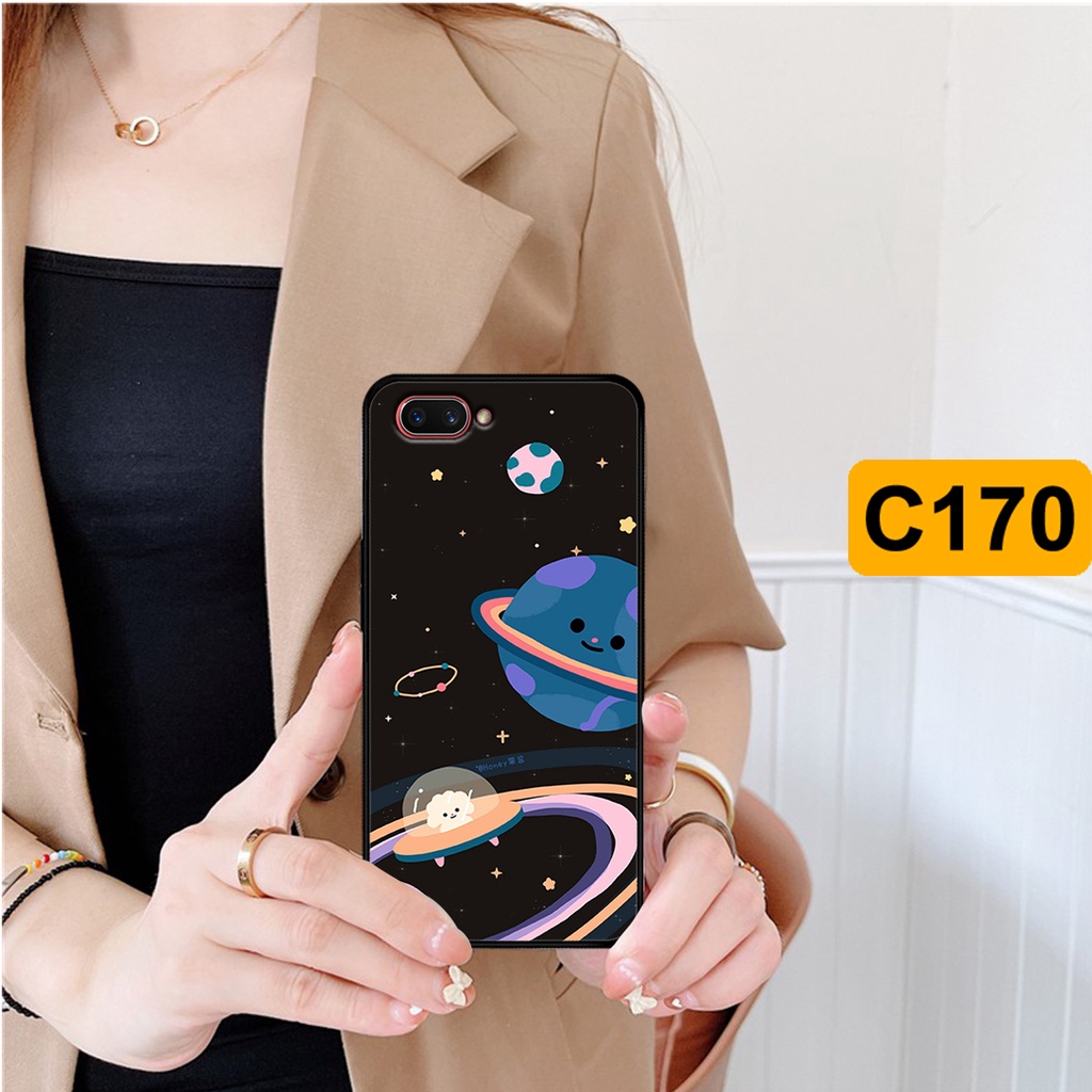 Ốp Oppo A3s / A1k in hình astronaut, phi hành gia vũ trụ hottrend, độc đáo, cá tính.
