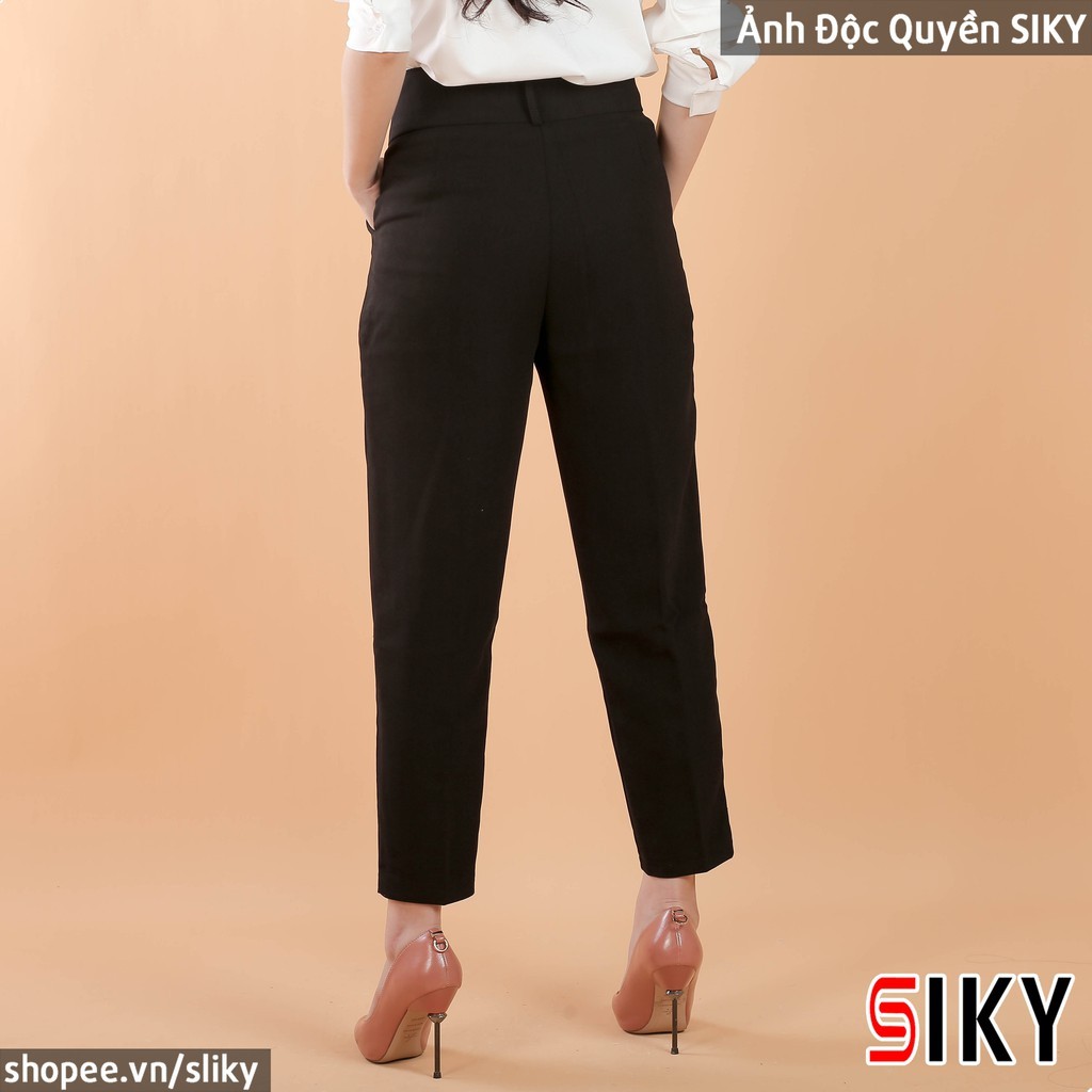 [ Mã FAMAYWA giảm 10K đơn 50K] Quần baggy nữ công sở cạp cao 3 khuy - OTUTA | BigBuy360 - bigbuy360.vn