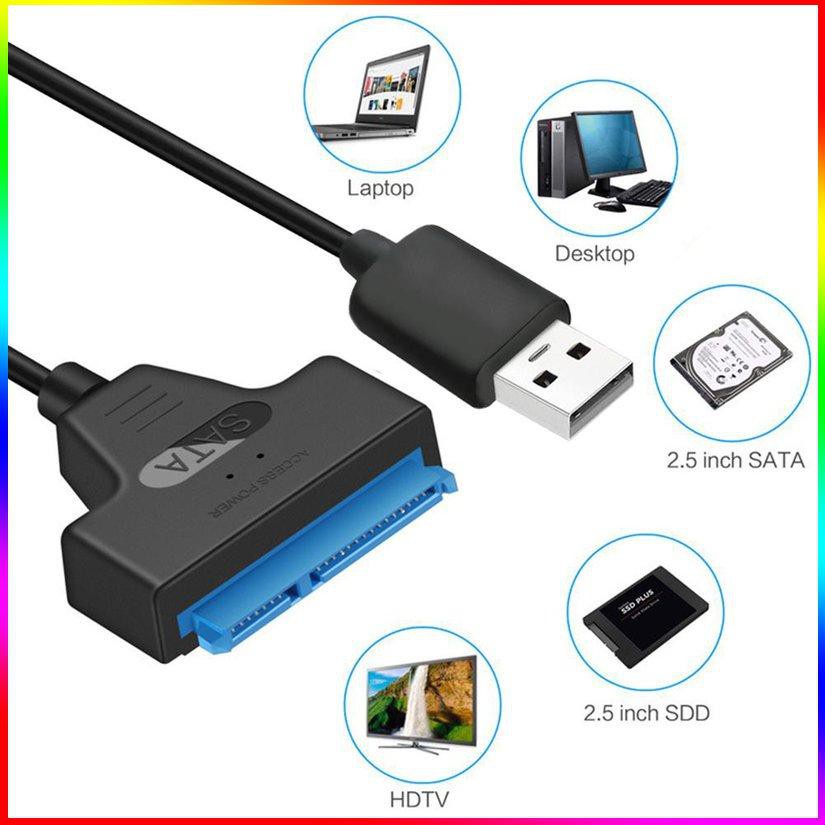 Dây Cáp Chuyển Đổi Usb 3.0 Sang 2.5 "Ssd Sata Iii Uasp Sata Hdd Sang Usb 3.0 | BigBuy360 - bigbuy360.vn