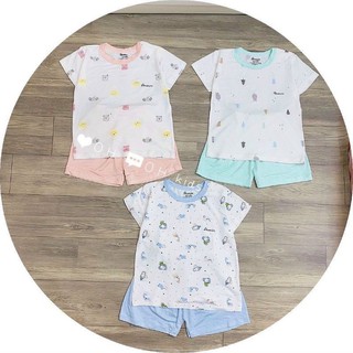 BỘ COTTON THUN  LẠNH CHO BÉ TRAI GÁI 7KG - 16KG