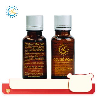 Tinh dầu thảo dược cửa sổ vàng nk03022019