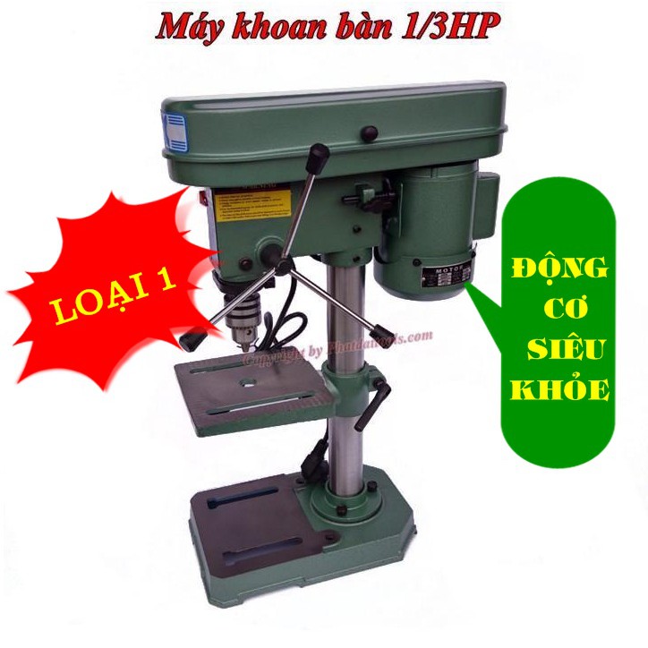 Máy khoan bàn Mini XQ- 13-Máy khoan bàn mini động cơ 100% lõi đồng