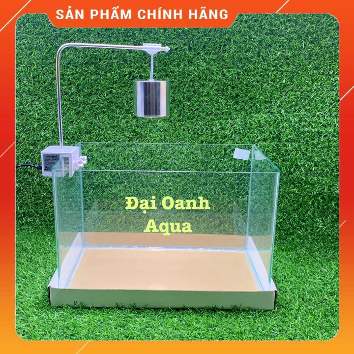 Bộ Bể Cá Đúc 30cm Kèm Đèn Lọc Để Bàn - Bể Cá Cảnh Thủy Sinh