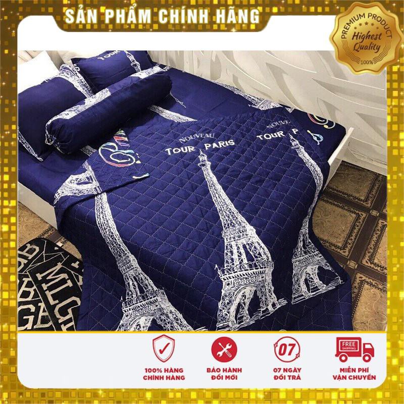 Bộ Drap 4 món ga gối 1m/m2/m4/m6/m8 - Paris