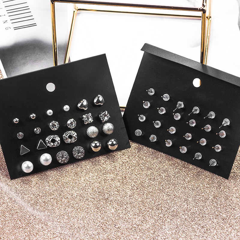 Sét 12 đôi bông tai hiện đại trẻ trung đang bán chạy BT182