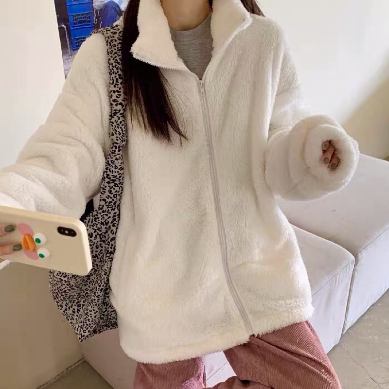 Áo khoác lông mềm