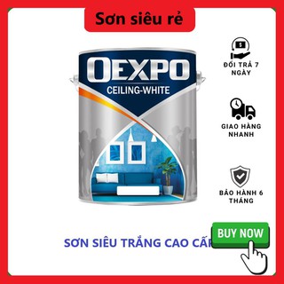 Sơn nội thất/ sơn trắng trần/ sơn nội thất oexpo ceiling white