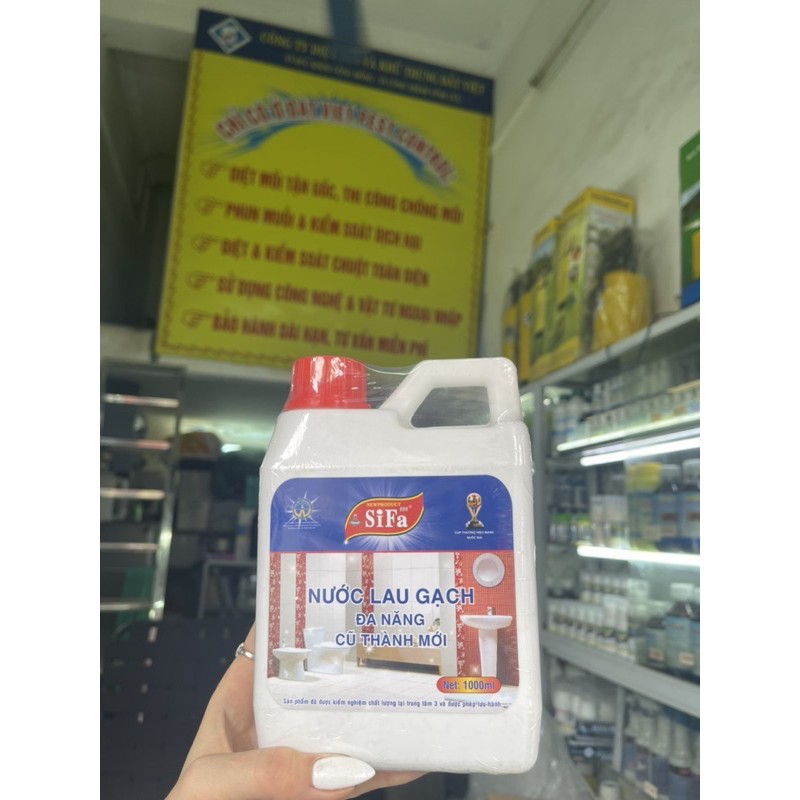 Nước lau gạch đa năng SiFa 1200ml ( LAU GẠCH CŨ THÀNH MỚI )