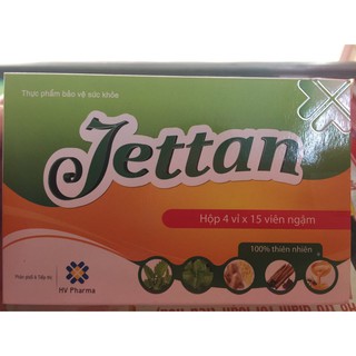 Viên ngậm ho JETTAN (hộp 4 vỉ*15 viên ngậm)