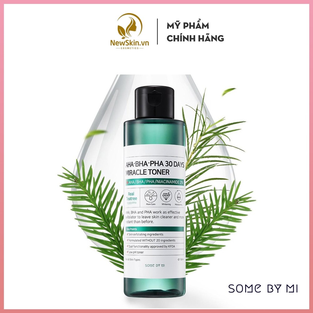 Nước Hoa Hồng Some By Mi AHA-BHA-PHA 30 Days Miracle Toner 150ml