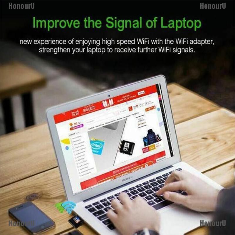 Usb wifi ethernet không dây PC WiFi AC Lan 802.11 2.4G / 5G 150Mbpsn | BigBuy360 - bigbuy360.vn