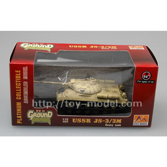 Mô Hình Xe Tăng Stalin 3 tank 1967 - - easy 36246 Tỉ Lệ 1 / 72