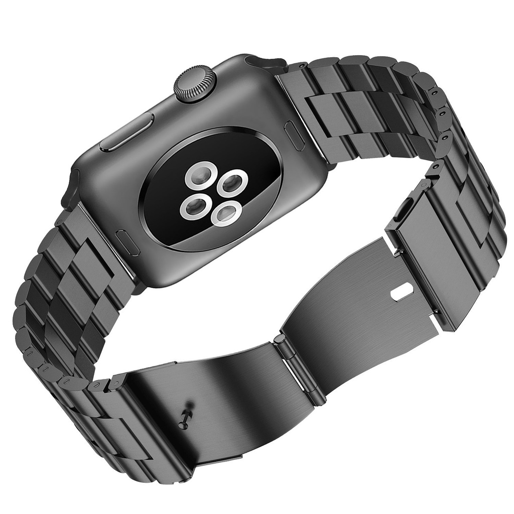 Dây Đeo Bằng Thép Không Gỉ Cho Đồng Hồ Thông Minh Apple Watch 41 / 40 / 38mm 49 / 45 / 44 / 42mm Series Ultra / 8 / 7 / SE / 6 / 5 / 4 / 3 / 2 / 1