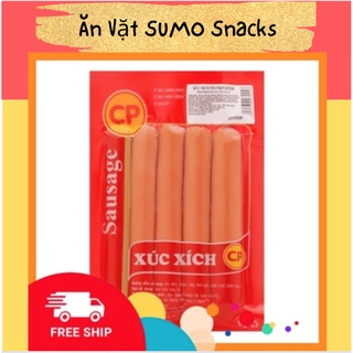 Xúc Xích Frankfurter CP Gói 500g-Ăn Vặt Sumo Snack