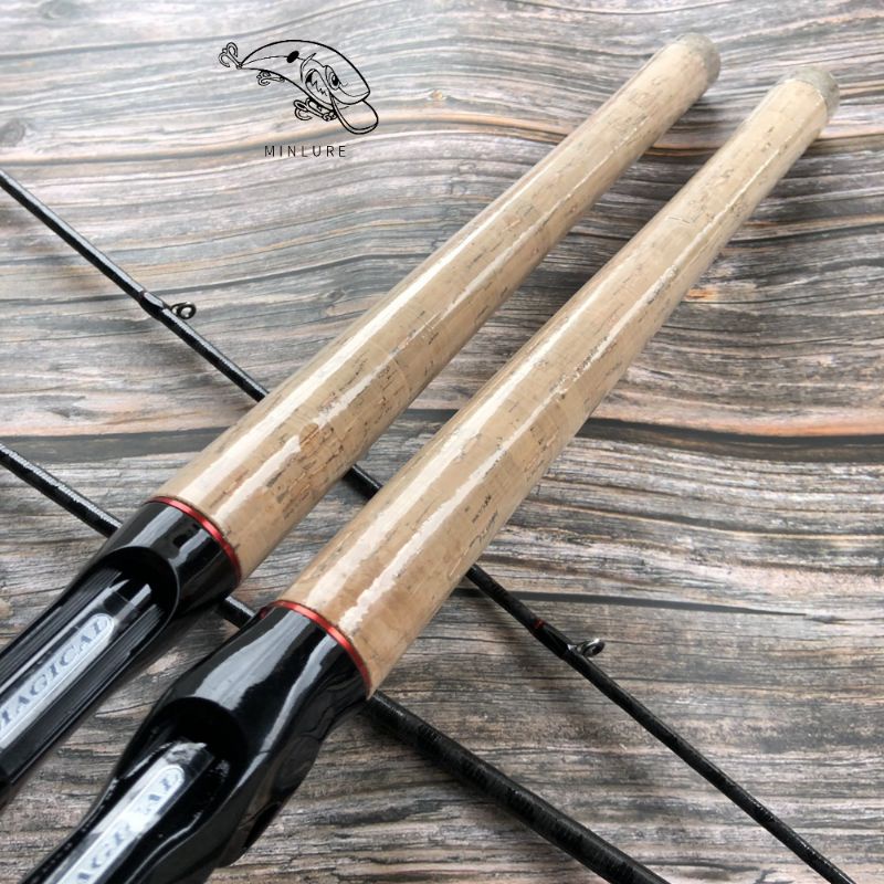 Cần câu lure cá lóc Magically action MH tải mồi 7-28g cán bần phôi carbon xoắn X toàn thân có ngọn thay thế