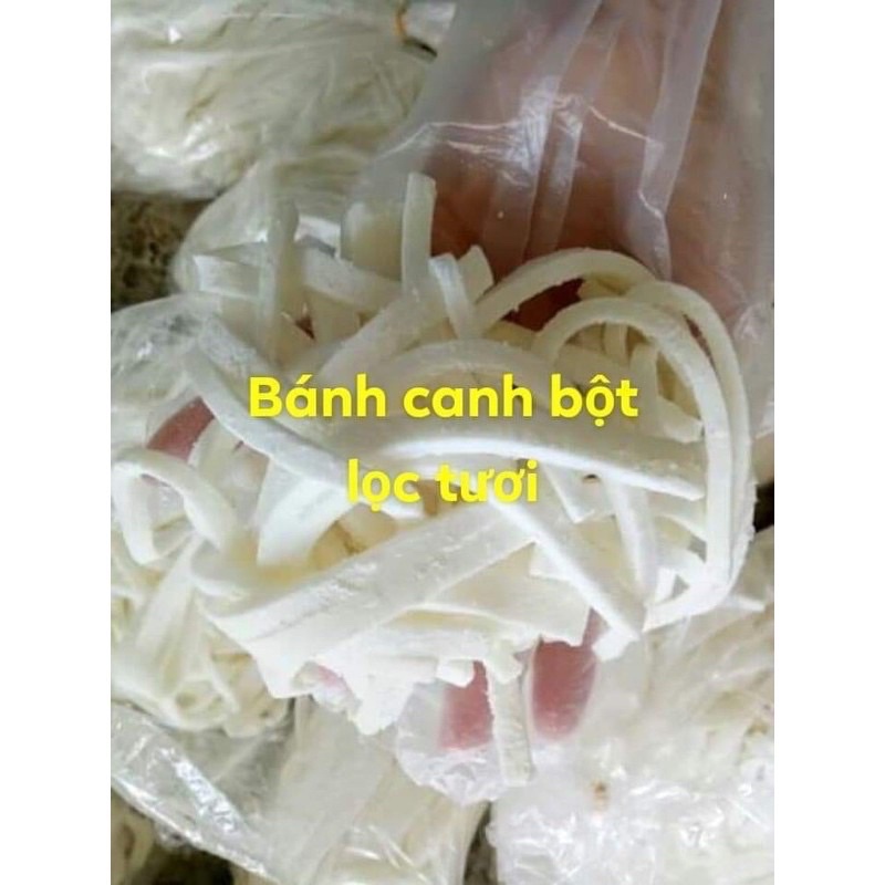 bánh canh bột lọc tươi ❤️GIÁ SỈ ❤️1kg trong dai chuẩn vị huế