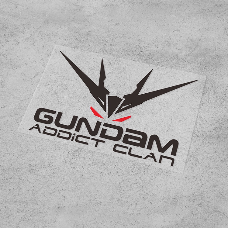 Linh Kiện Điện Tử p-a443. p-a443Miếng Dán Phản Quang Họa Tiết gundam Trang Trí Xe Hơi / Máy Tính / Hành Lý