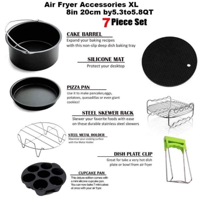 phụ kiện nồi chiên không dầu