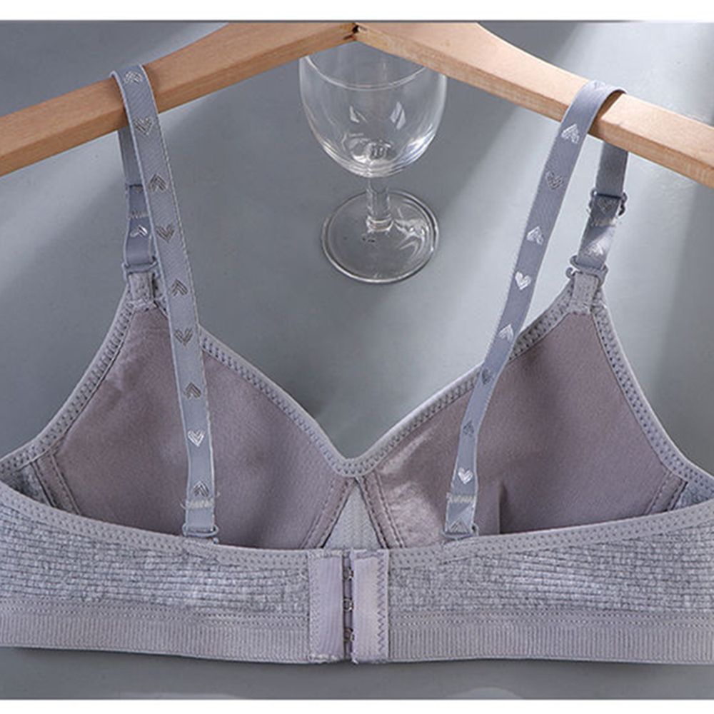 Áo lót vải cotton siêu mỏng không gọng thoải mái thời trang mùa hè cho nữ