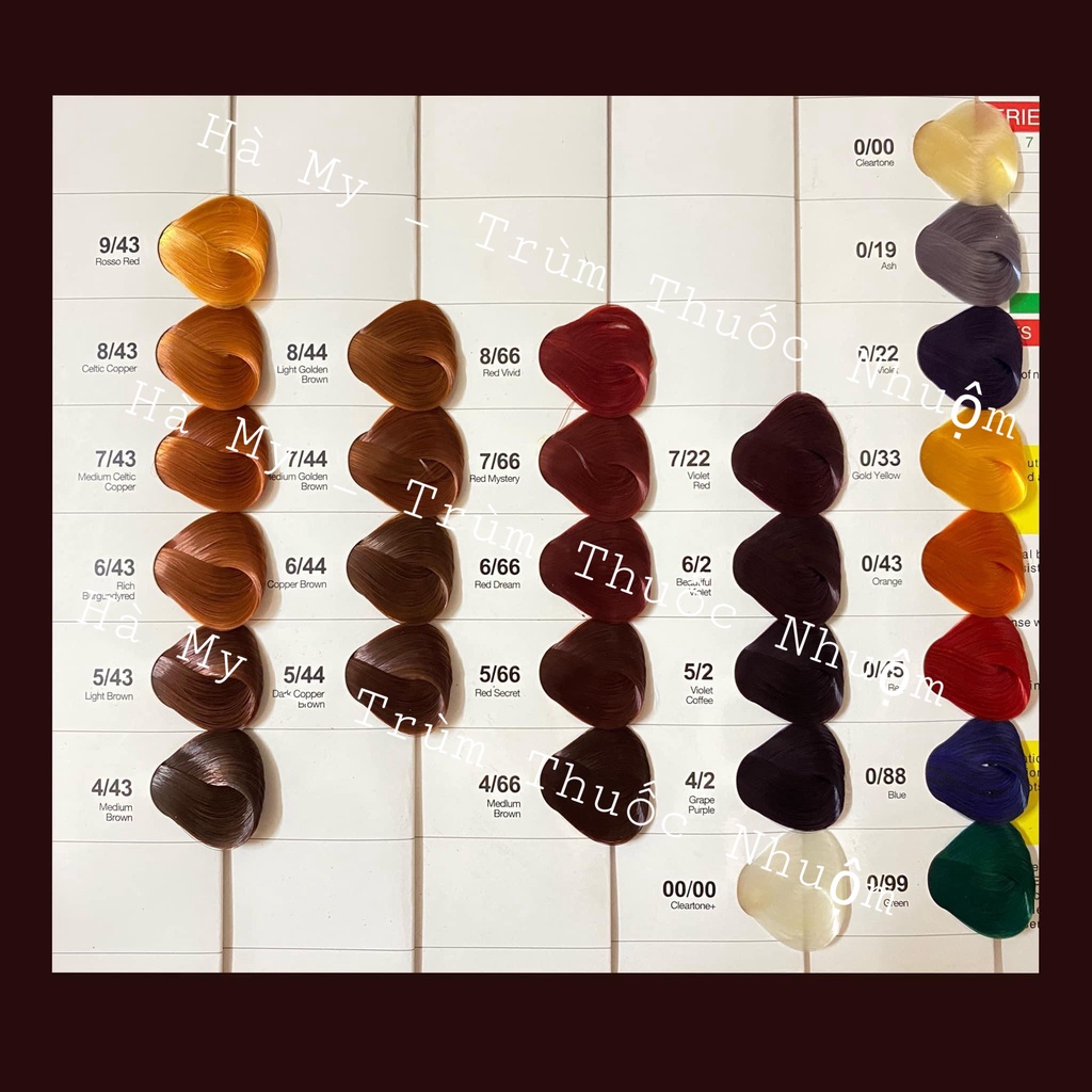 Nhuộm Hàn Full Màu