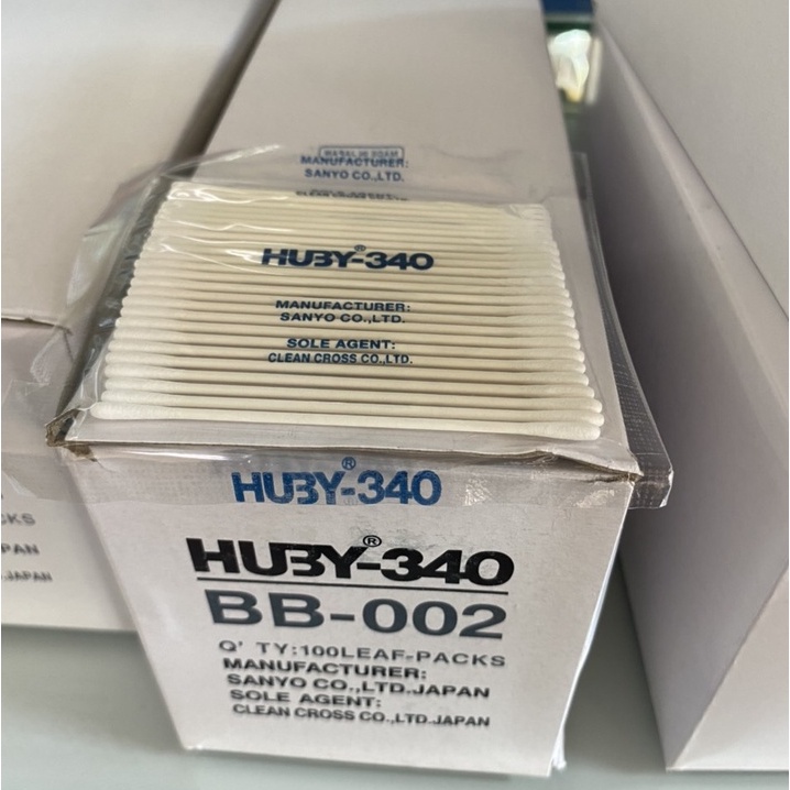 Tăm bông phòng sạch Huby 340 CA002,CA003,BB001,BB002,BB003,BB012,BB013 dùng để vệ sinh bản mạch