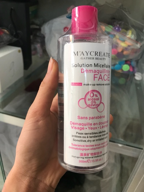 Nước tẩy trang maycreate