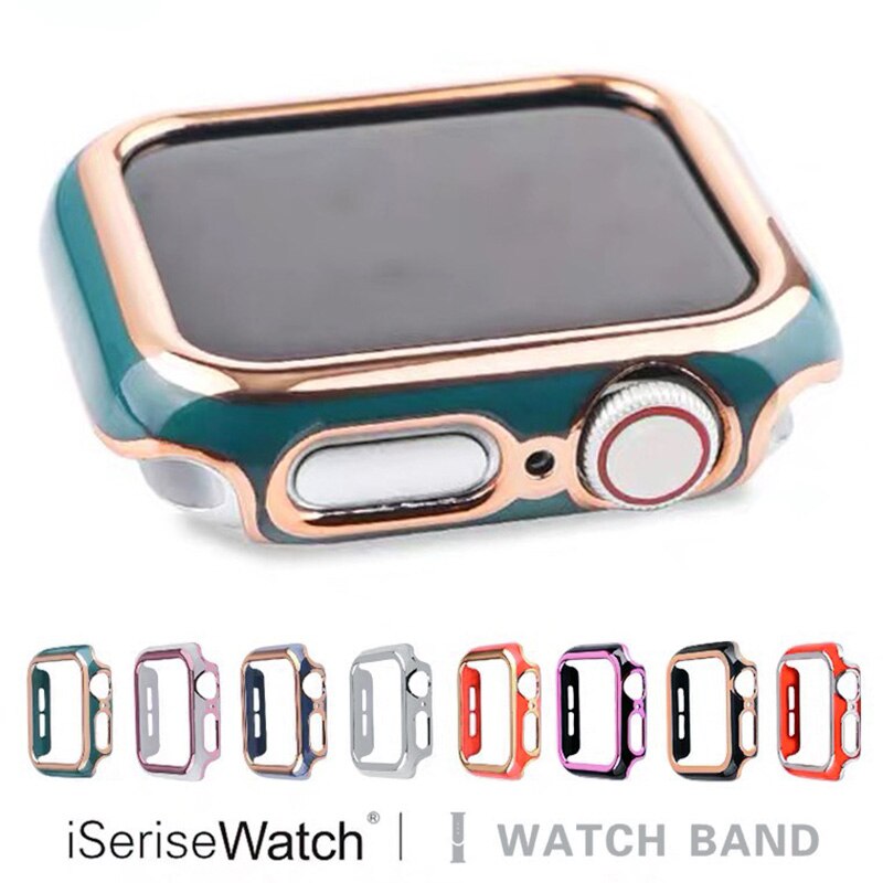 Vỏ Bảo Vệ Mặt Đồng Hồ Thông Minh Mạnh Mẽ Dành Cho Apple Watch Series 6 5 4 3 2 1 Size 38mm 40mm 42mm 44mm