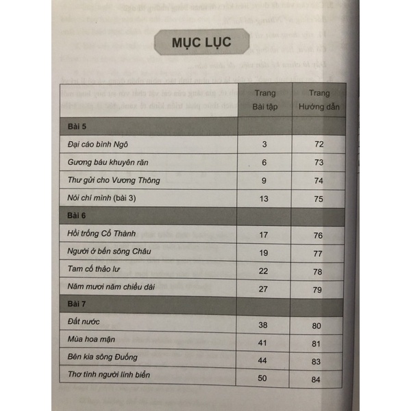 Sách - Bài tập đọc hiểu Ngữ Văn 10