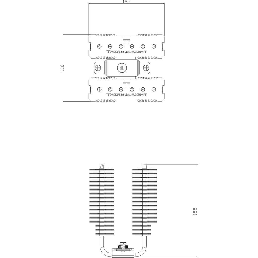 Tản nhiệt CPU Thermalright Dual-Tower Peerless Assassin 120 SE