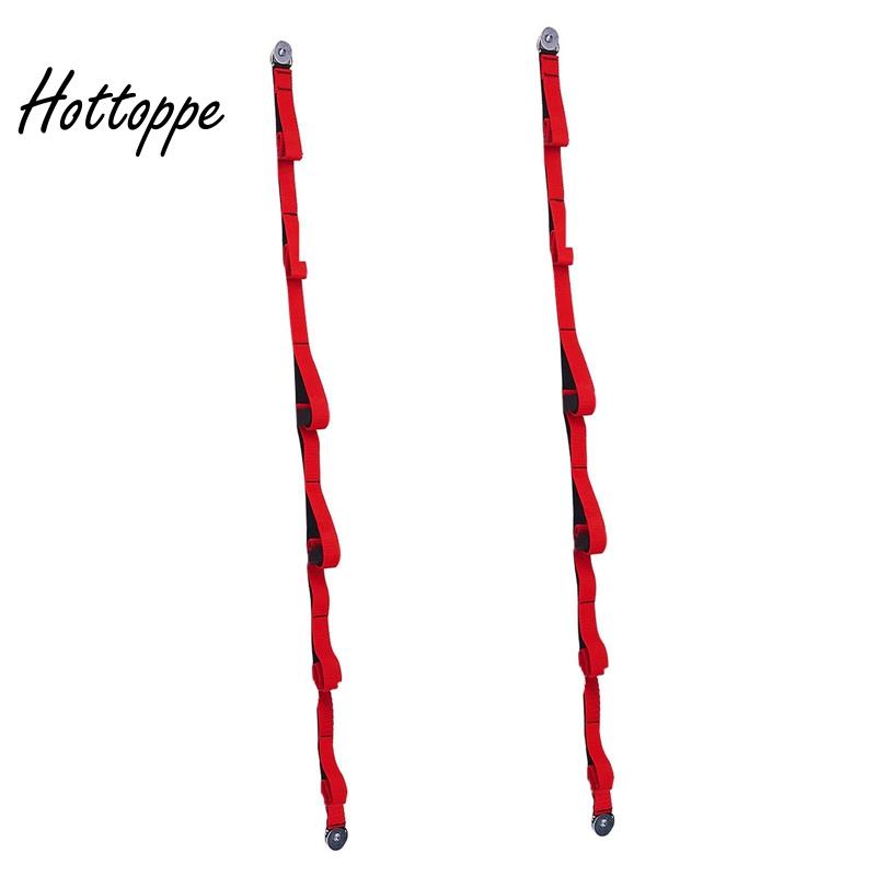 Set 2 giá đỡ 6 cần câu cá/thanh trượt tuyết/đi bộ đường dài gắn tường/cửa nhà để xe an toàn tiện dụng