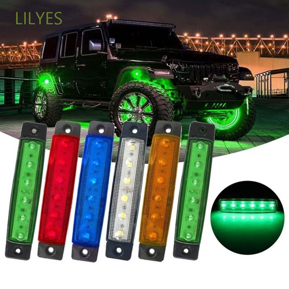 Đèn Led Neon 24v Nhiều Màu Chống Thấm Nước Trang Trí Xe Hơi / Tàu Thuyền