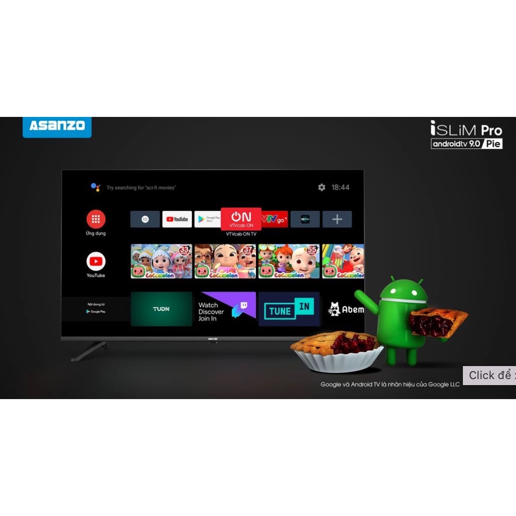 [Mã ELHAMS5 giảm 6% đơn 300K] Smart TV iSLIM PRO 43”- 43S51 (Android 9.0 Pie)