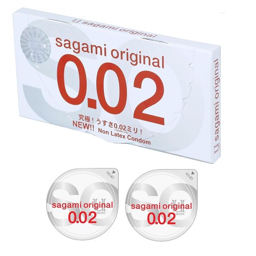 Bao Cao Su Siêu Mỏng Nhật Bản Japanes SAGAMI ORIGINAL 0.02mm