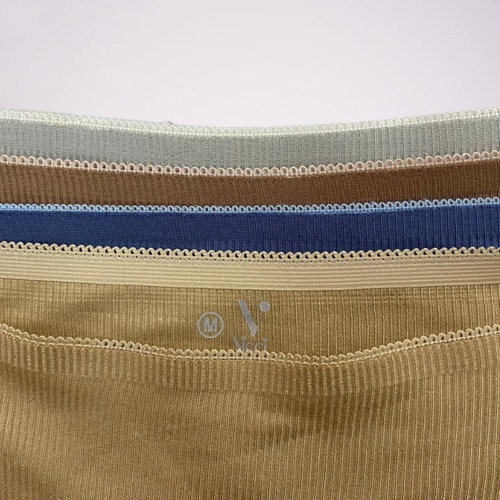Quần lót nữ thun tăm cotton viền ren, không đường may Vicci 014 siêu kháng khuẩn, khử mùi