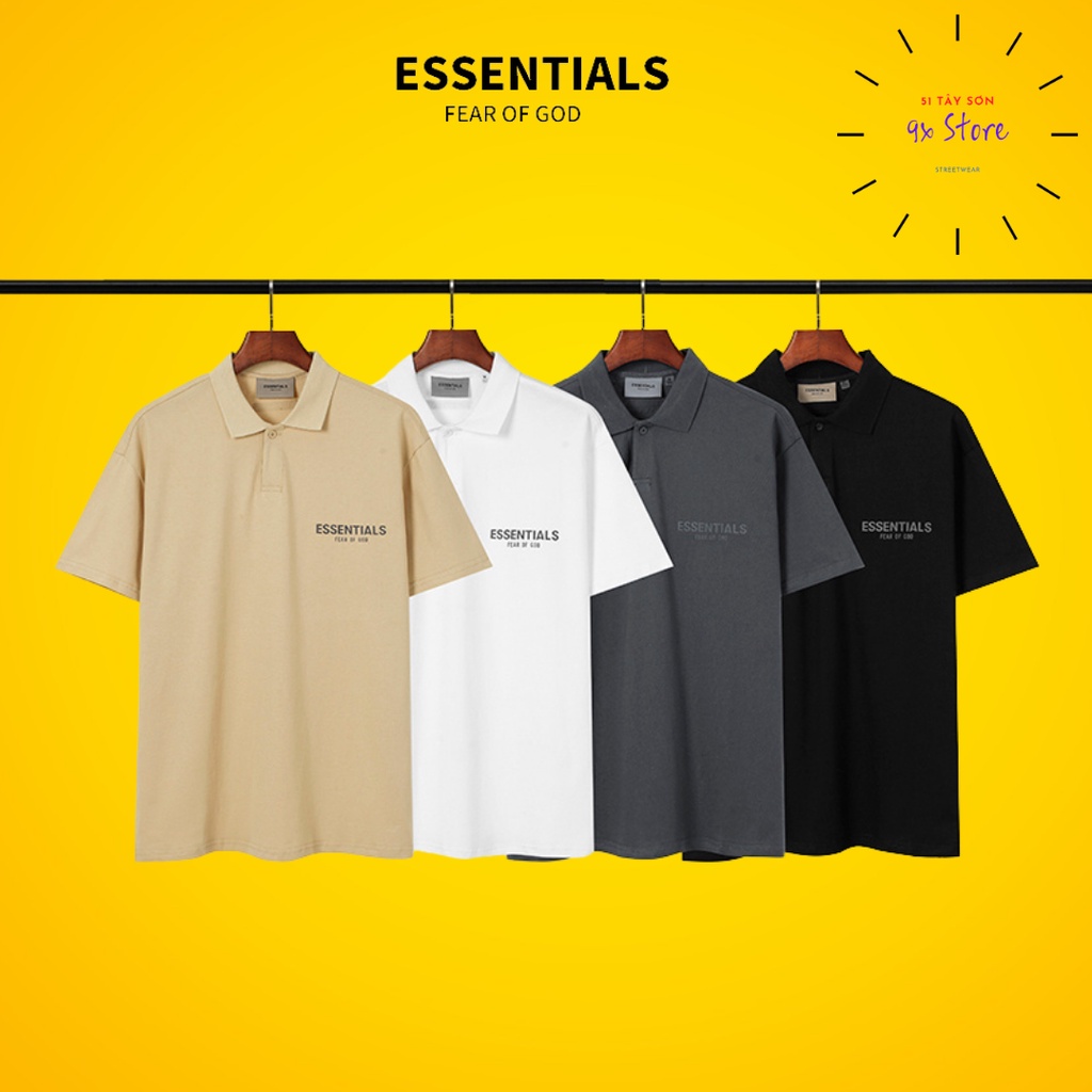 Áo Polo Essentials phản quang hàng cao cấp Ss2022