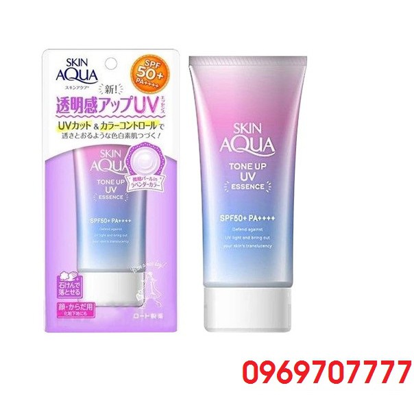 [Giá tốt] Kem chống nắng Skin aqua Tone up UV -Nhật Bản - Chính hãng