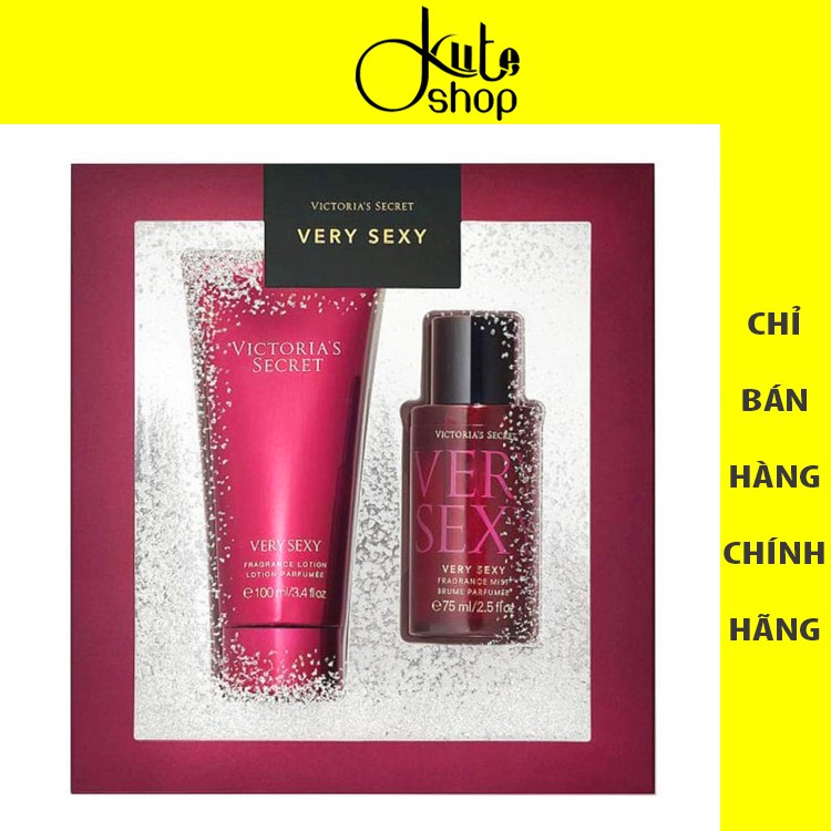 Gift set Very Sexy gồm xịt nước hoa & lotion dưỡng