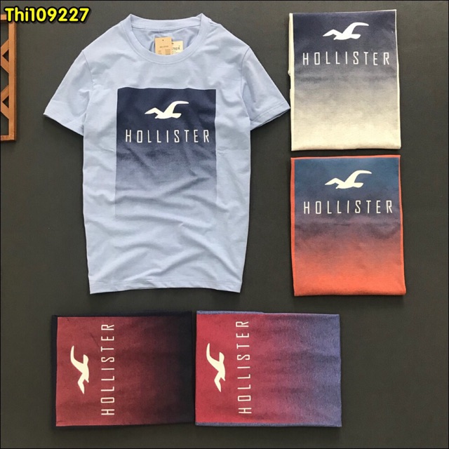 ÁO THUN NAM CỔ TRÒN IN HOLISTER