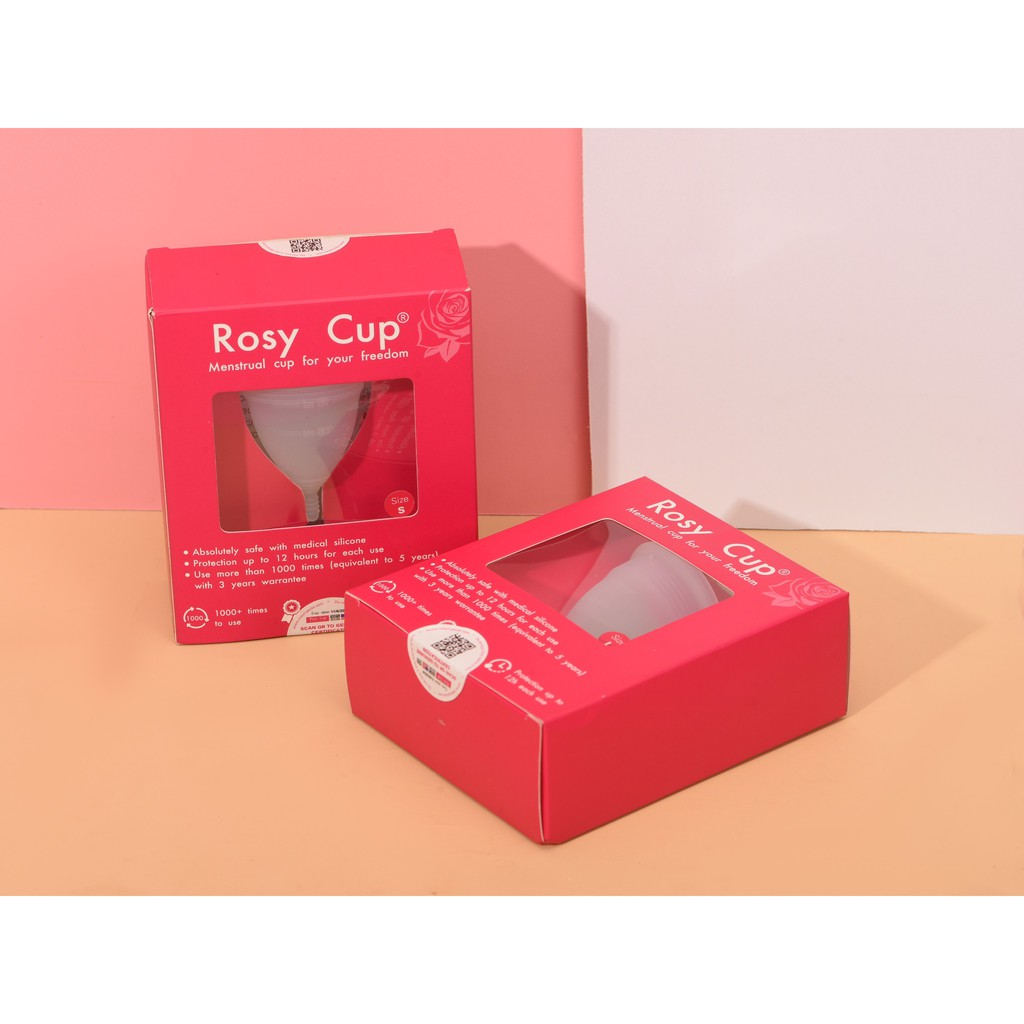 Cốc nguyệt san Rosy Cup chính hãng