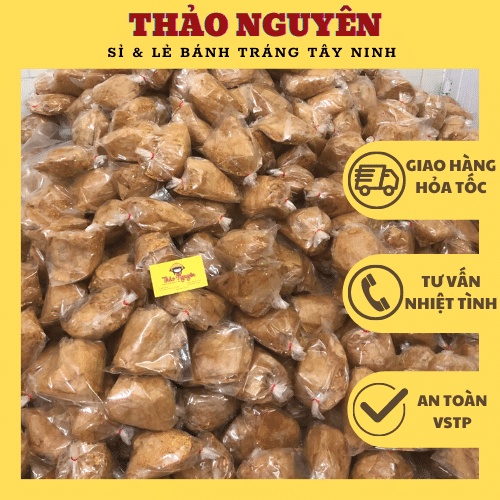 Bánh Tráng Xì Ke Muối Tỏi Siêu Cay Độc Quyền 1 bịch 50g