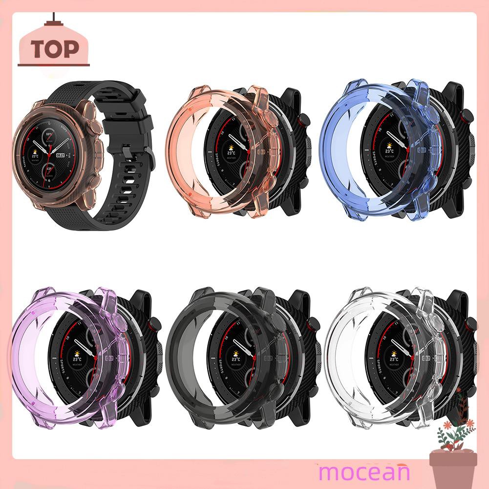 Vỏ Tpu Mềm Bảo Vệ Cho Amazfit Stratos 3 A1928