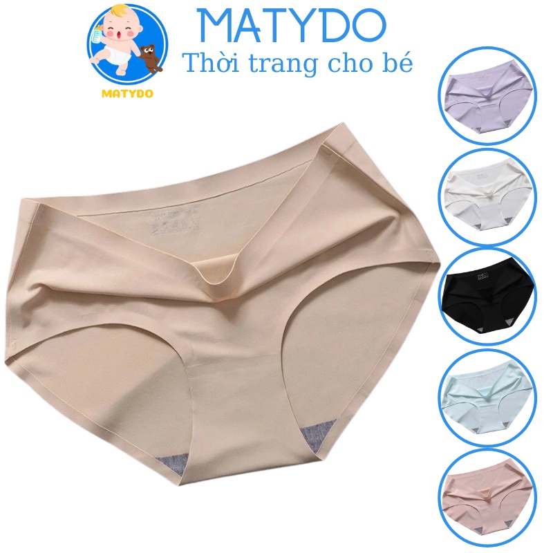 Quần lót nữ đúc su thun lạnh không đường may mềm mại QL01