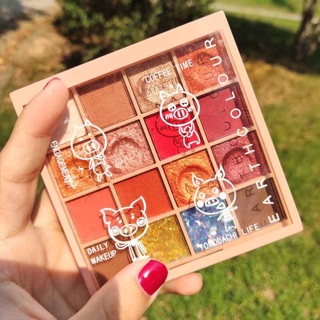 Phấn mắt YO KAQI COLOR PALETTE 16 Ô