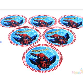 Đĩa giấy bộ 6 chiếc (nhiều chủ đề)
