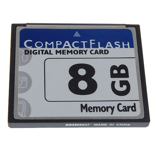 8GB 8 GB Compact Flash CF 133X Memory Card for GPS PDA