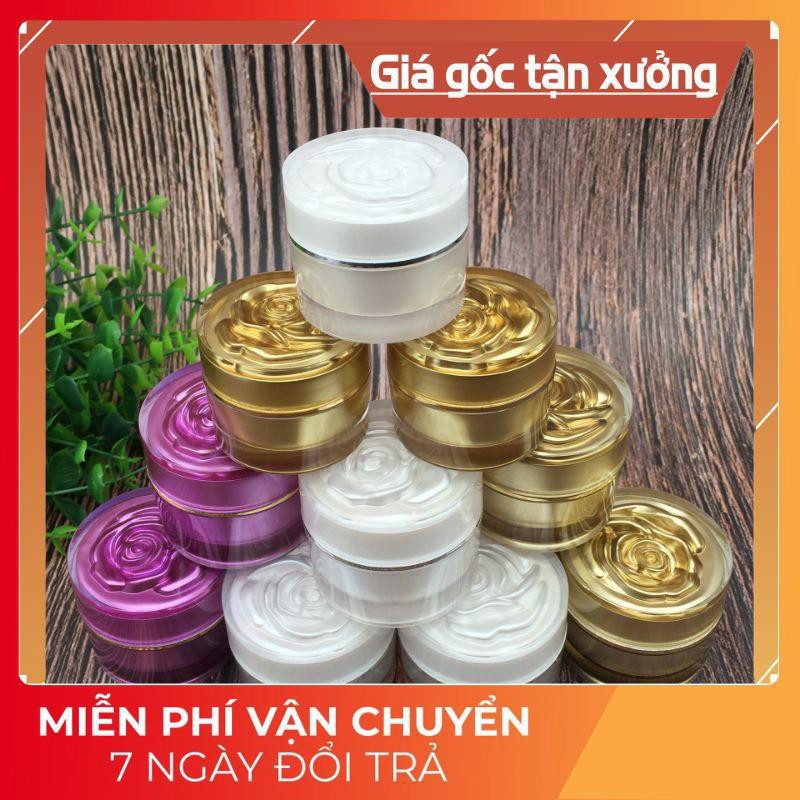 Hủ Đựng Kem ❤ GIÁ TẬN GỐC ❤ Hủ chiết mỹ phẩm 5g,10g,20g hoa hồng đựng kem face, phụ kiện du lịch