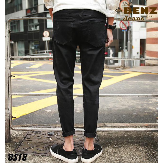 Quần jean nam cao cấp jean co dãn mẫu mới hàng chuẩn shop vải dày đẹp như hình | BigBuy360 - bigbuy360.vn