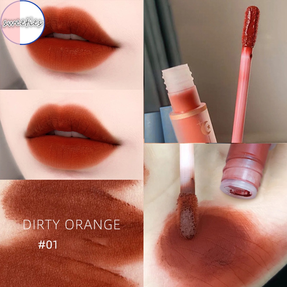 [Hàng mới về] Son kem lì phân cực mịn như nhung chống nước lâu trôi không dính cốc thời trang cổ điển dành cho bạn nữ