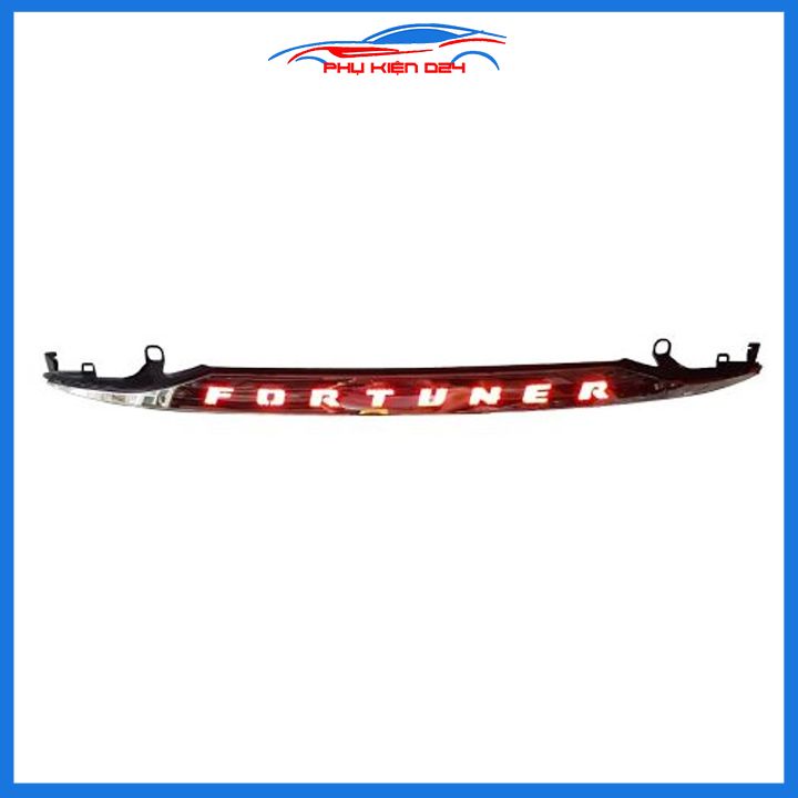 Ốp tay cốp sau có đèn led Fortuner 2017-2018-2019-2020-2021-2022 ánh sáng đỏ trang trí xe