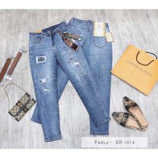 Quần Jeans Nữ Baggy Thêu Trang Trí Cạp Cao [Ảnh Thật]